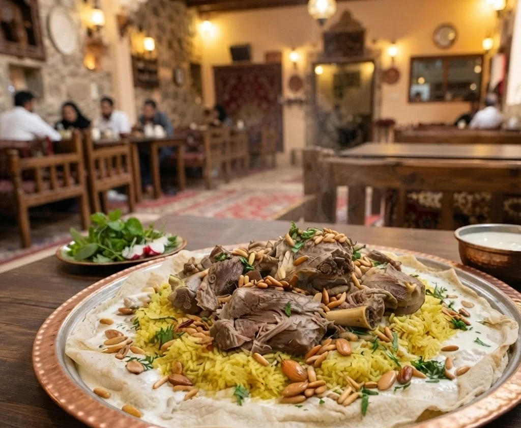 مطعم منسف لحم بلدي في تبوك | تجربة أصيلة في منسف فريح