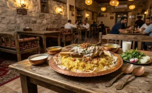 مطعم منسف لحم بلدي في تبوك | تجربة أصيلة في منسف فريح